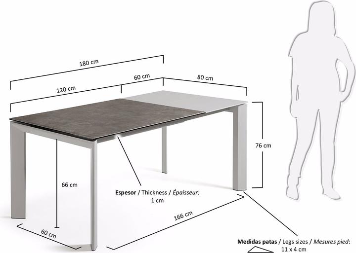 Produktbild Kave Home Axis (120 x 80 x 76 cm)