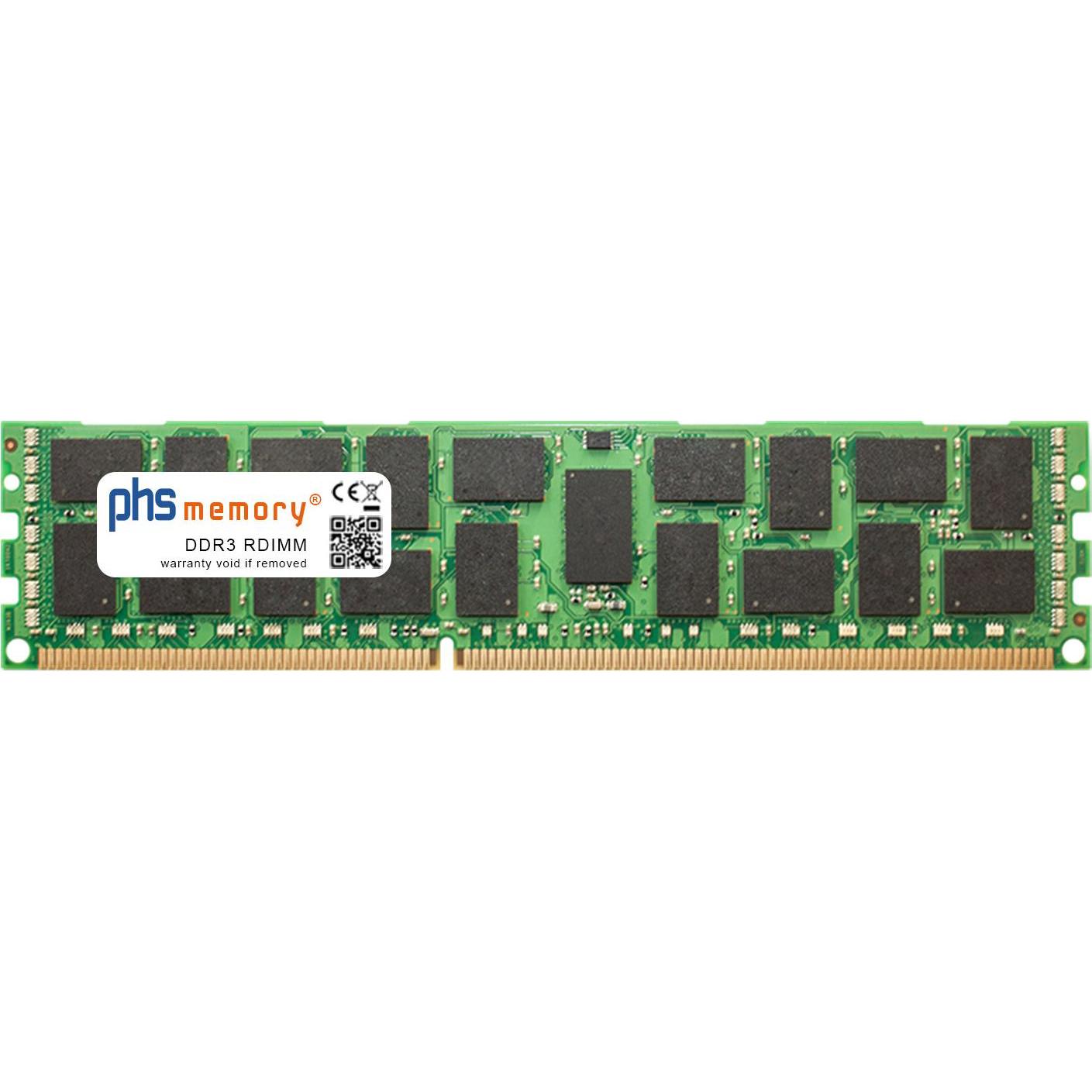 PHS-memory 32GB RAM Speicher für Dell PowerEdge M710 DDR3 RDIMM 1333MHz (Dell PowerEdge M710, 1 x 32GB), RAM Modellspezi...