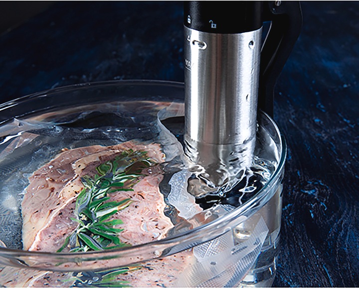 Actual product image Gastronoma 18310009 - Sous Vide dompelpomp w/wifi, zwart/zilver
