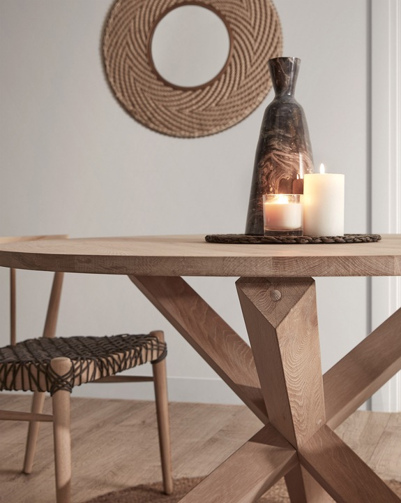 Actual product image Kave Home Lotus (120 x 120 x 77 cm)