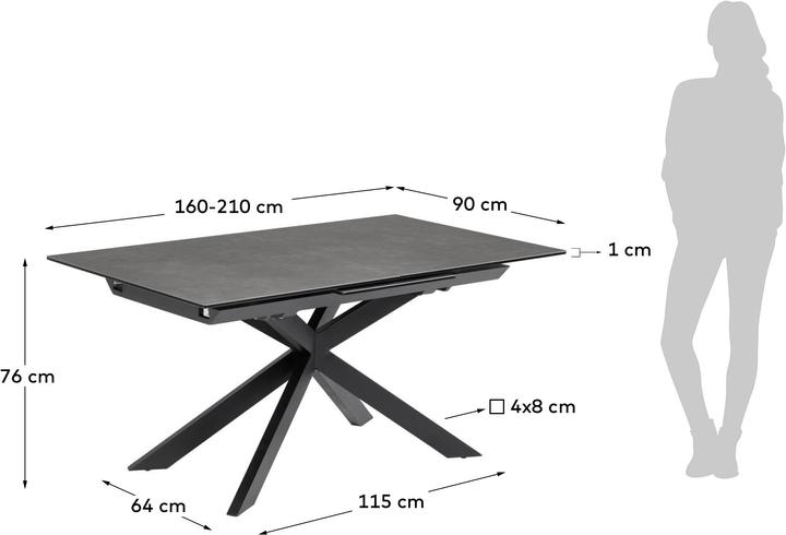 Produktbild Kave Home Atminda (90 x 160 cm)