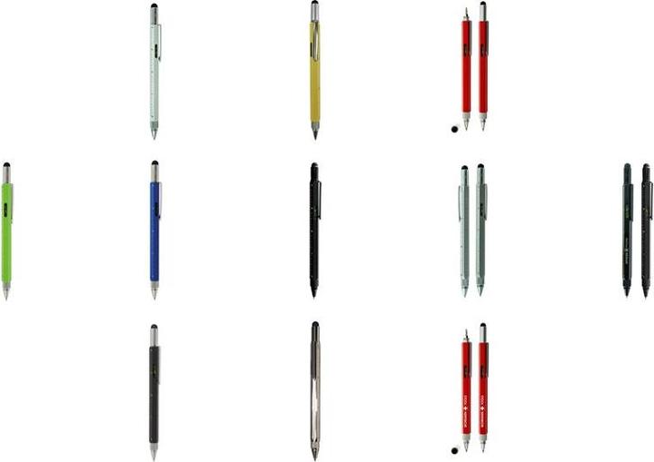 Produktbild Novidarte WORK TOOL 8-in-1 Kugelschreiber (Gelb)