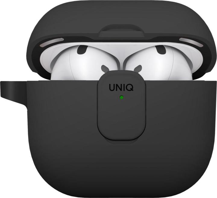 Actual product image Uniq Case Clyde for AirPods 4 Lock Case black (Headphone sleeve)
