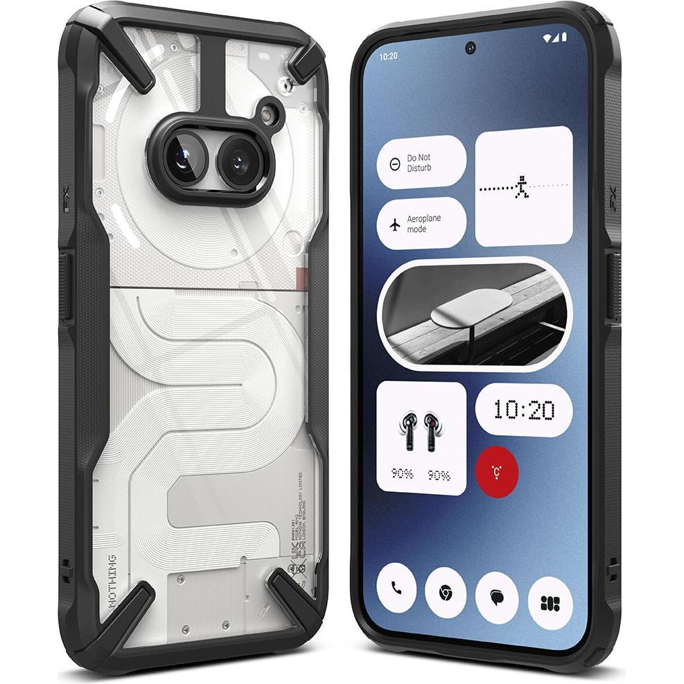 Thumbnail - Ringke Case for Nothing Phone (2a) / (2a) Plus FUSION X BLACK (Nothing Phone (2a)), Smartphone Hülle, Schwarz