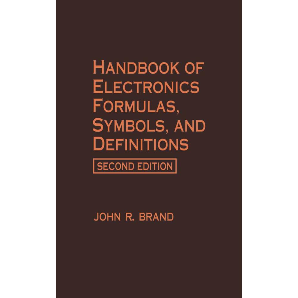 Handbook of Electronics Formulas, Symbols, and Definitions, Fachbücher