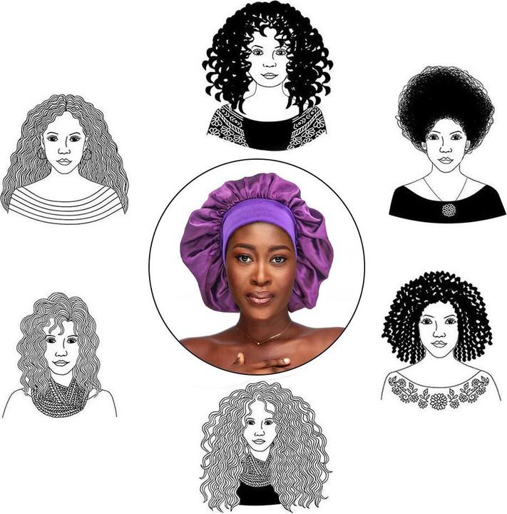 Image du produit Silana Beauty Bonnet de satin pour dormir