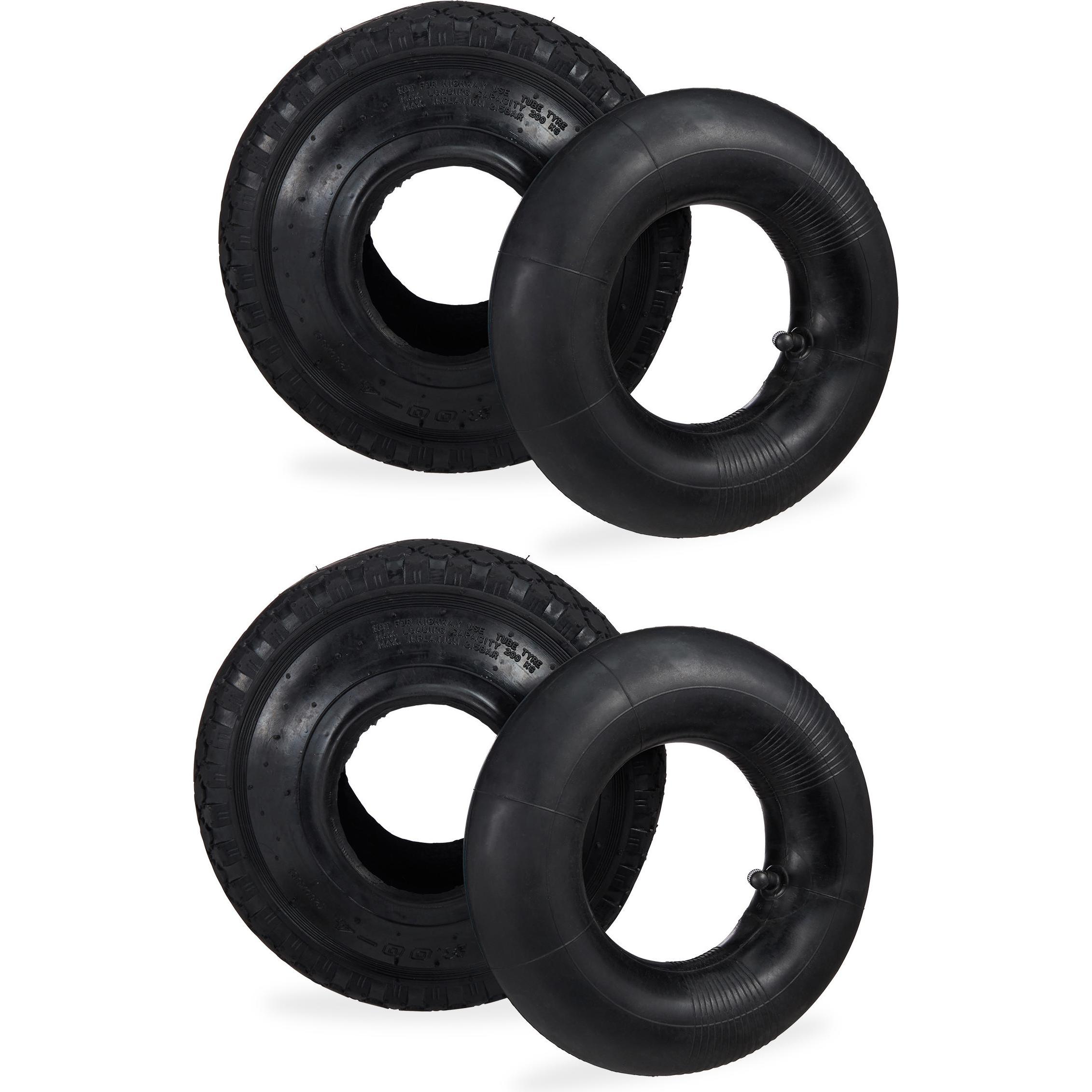 Relaxdays, Transportwagen, Sackkarrenreifen