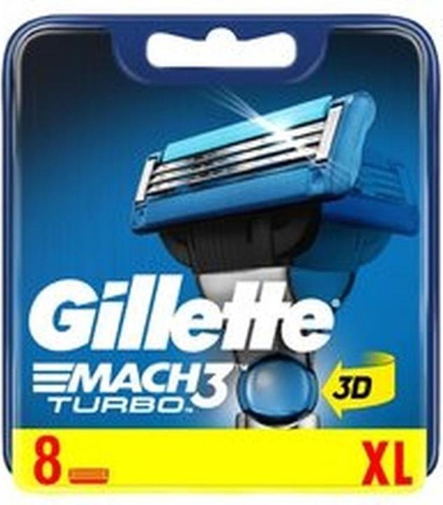 Actual product image Gillette Mach3 Turbo (8 x)