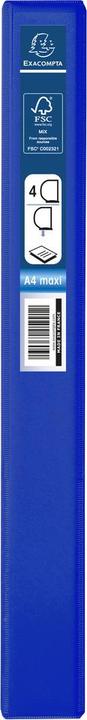 Produktbild Exacompta Ringbuch A4 PVC/PU 4-Ring 37mm Rücken 16mm (A4, 16 mm, 1 Stück)