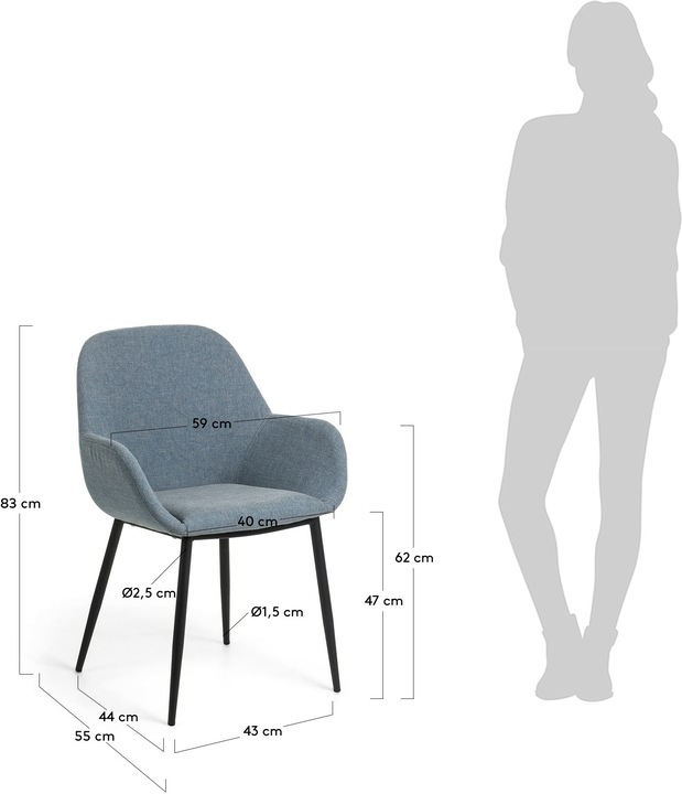 Actual product image Kave Home Konna