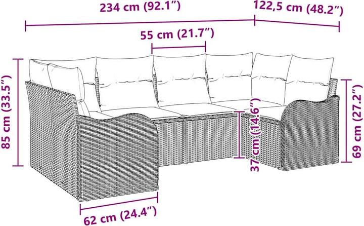 Produktbild vidaXL Phoebe