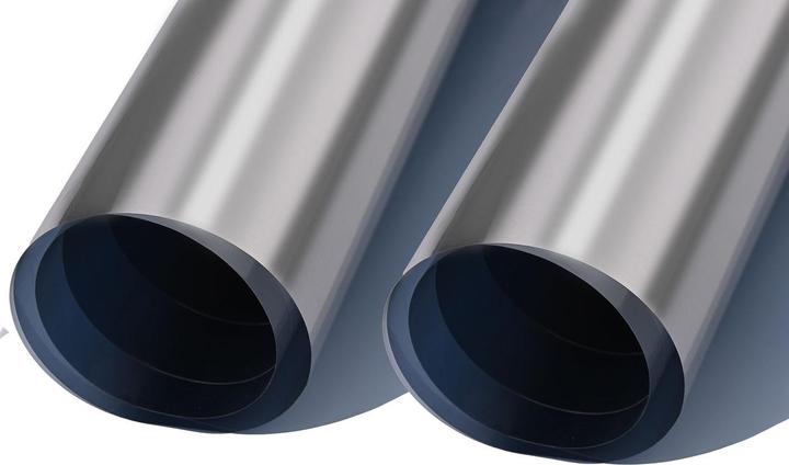 Actual product image Casativo 2er-Set Sichtschutzfolie, silber-matt, 60 x 200 cm (60 x 200 cm)