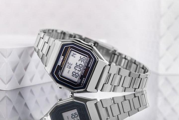 Image du produit Skmei 1415SI Damenuhr + BOX (Montre numérique)