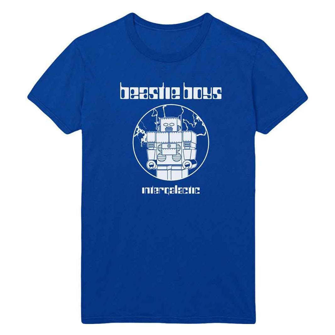 The Beastie Boys, Herren, Shirts, Intergalactic, Blau, (M)