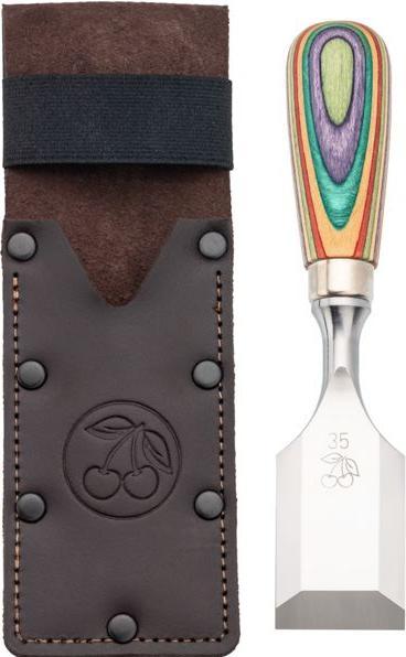 Kirschen W.I.N.A.C. Kurzbeitel Lederholster, 35 mm (35 mm)