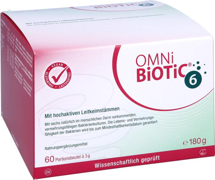 Actual product image Omni Biotic OmniBiotic (60 Piece, Beutel, 180 g)