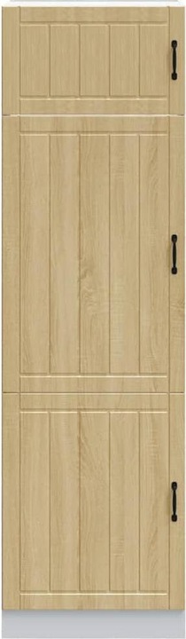 Immagine prodotto VidaXL Mobile da cucina Lucca Sonoma in legno di quercia alto (60 x 57 x 207 cm)