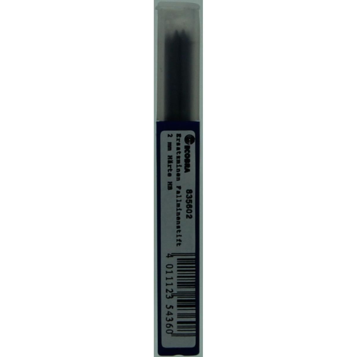 Ecobra, Ersatzpatrone, Fallmine 2mm HB VE=5 Stück (Ersatzmine)