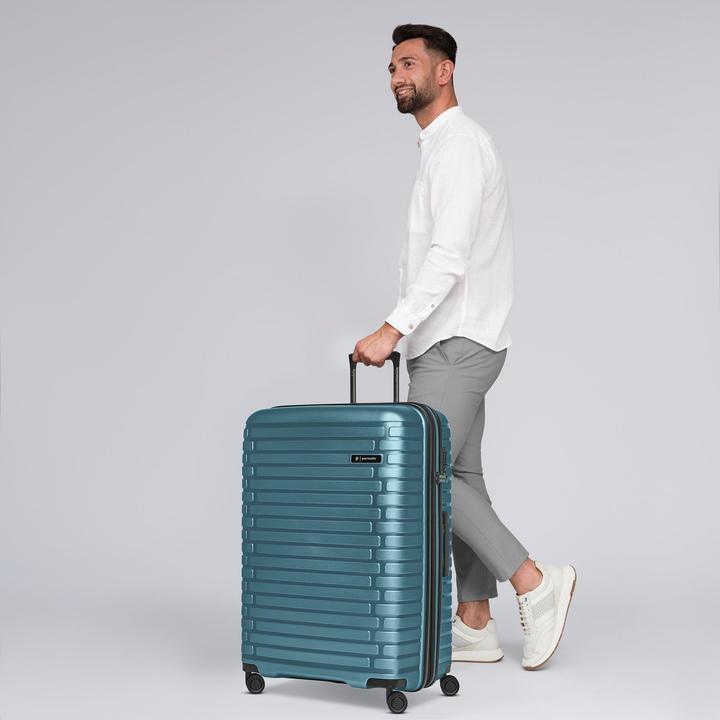 Actual product image Pactastic Collection 04 THE LARGE + 4-wheel trolley L 75 cm with stretch fold (109 l)