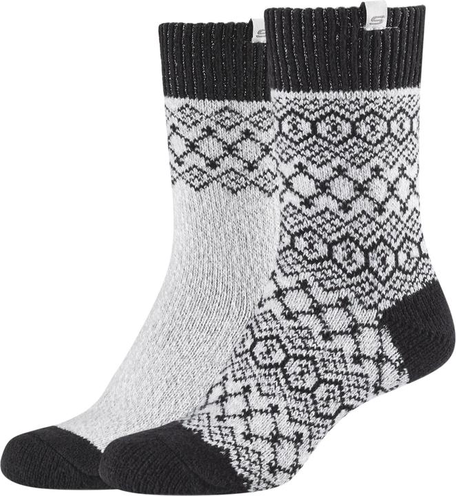 Produktbild Skechers Women casual cozy jacquard Socks 2p (39, 42)