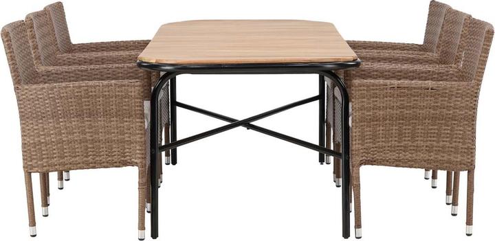 Produktbild Ebuy24 Gartenset Holmbeck 7-teilig