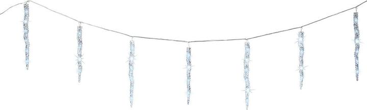 Lumineo LED-Lichtvorhang Weiss Durchsichtig Kunststoff 220-240 V (3.60 m)