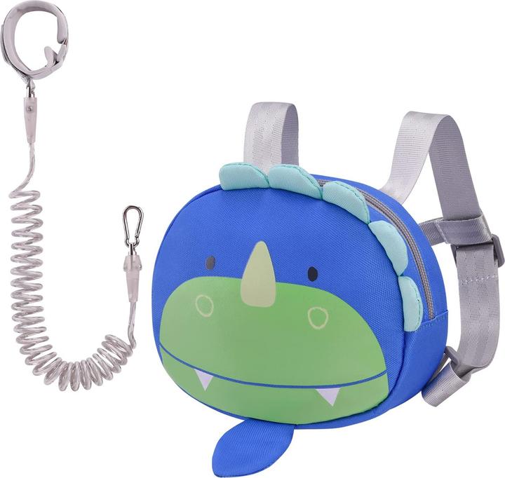 Only-Bags.Store Tier-Kleinkind-Rucksack mit Sicherheitsleinen, Mini-Tasche mit Sicherheitsleine für Kinder