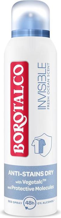 Actual product image Borotalco Invisible Fresh (Spray, 150 ml)