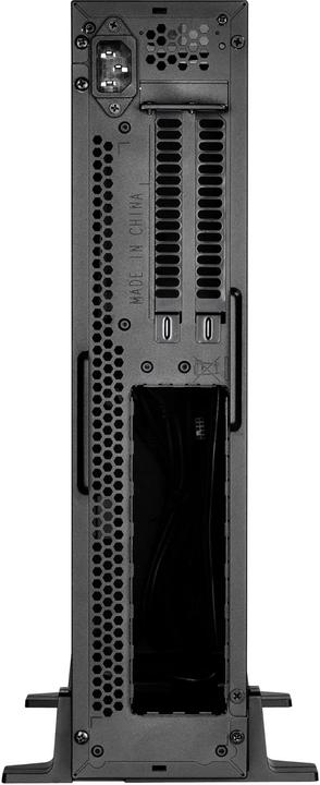 Produktbild Silverstone SST-RVZ02B-W - Raven Mini-ITX schmales Gaming Computer Gehäuse mit Fenster, schwarz (Mini-ITX)