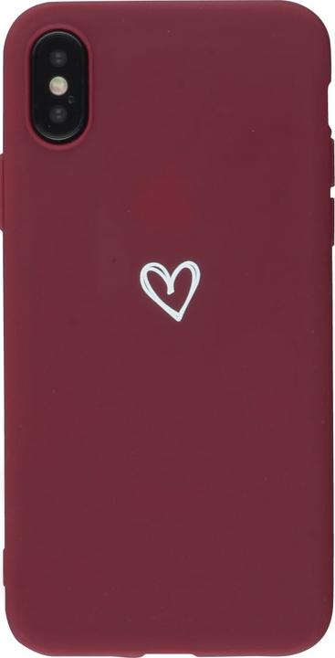 Produktbild PhoneLook Hülle Gummi Herz (Apple iPhone XS Max)