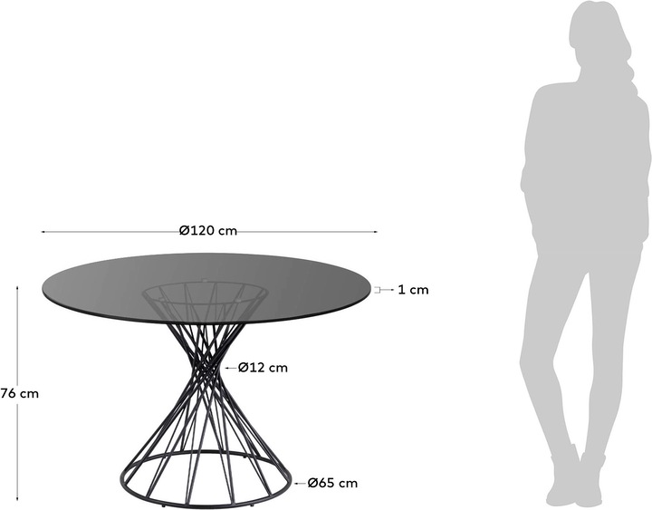 Produktbild Kave Home Niut (120 x 76 cm)