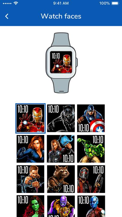 Productafbeelding Garmin Vivofit jr. 3 Marvel Black Panther (20 mm)