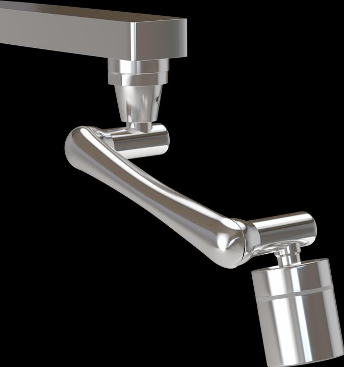 Actual product image Neptunova Swivel tap attachment