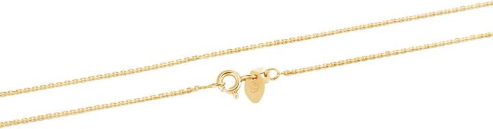Beneto Gold-plated silver chain Anker AGS1286-GOLD - Length: 45 cm