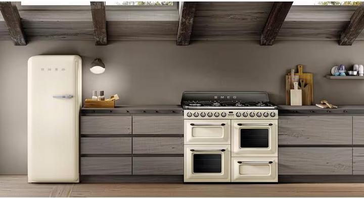 Actual product image Smeg FAB28LCR6 Kühlschrank Linksanschlag Creme 50's Style (270 l)