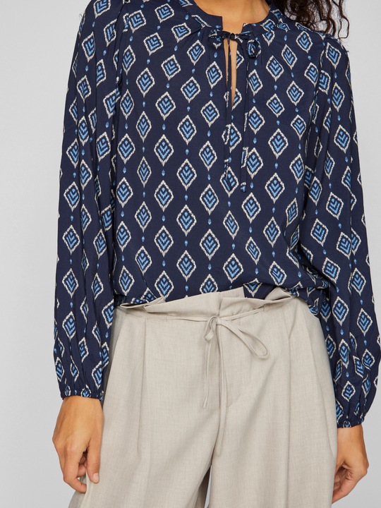 Actual product image Vila Patterned top with long sleeves (36)