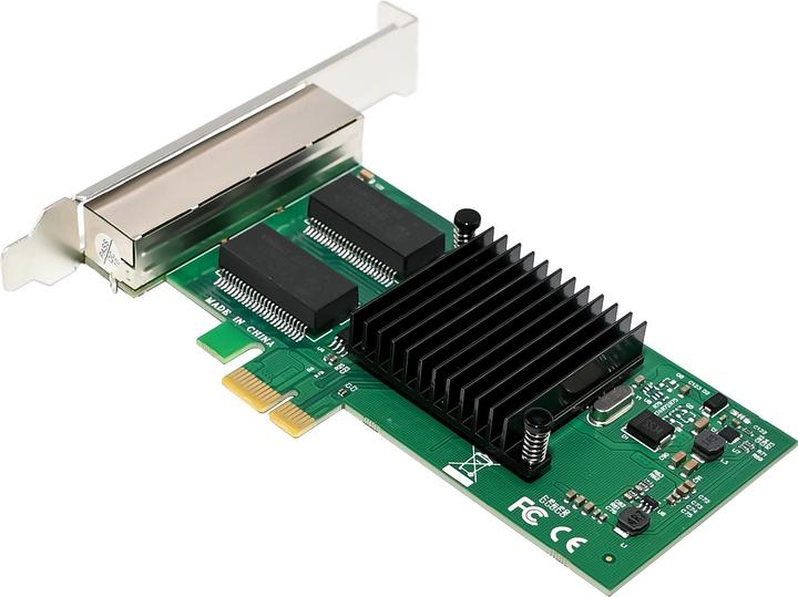 Produktbild InLine Quad Gigabit Netzwerkkarte (Mini PCI Express)