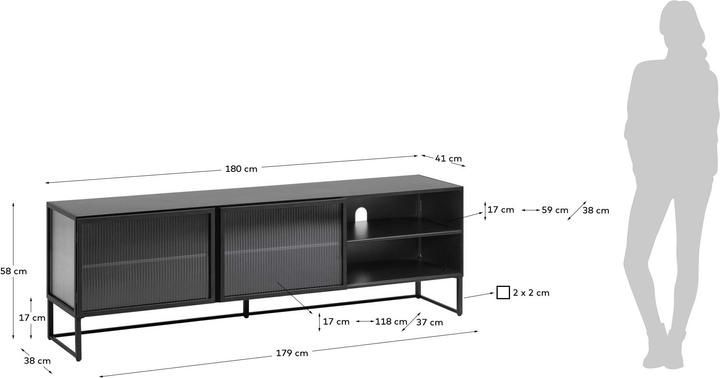 Actual product image Kave Home Trixie (41 x 180 cm)