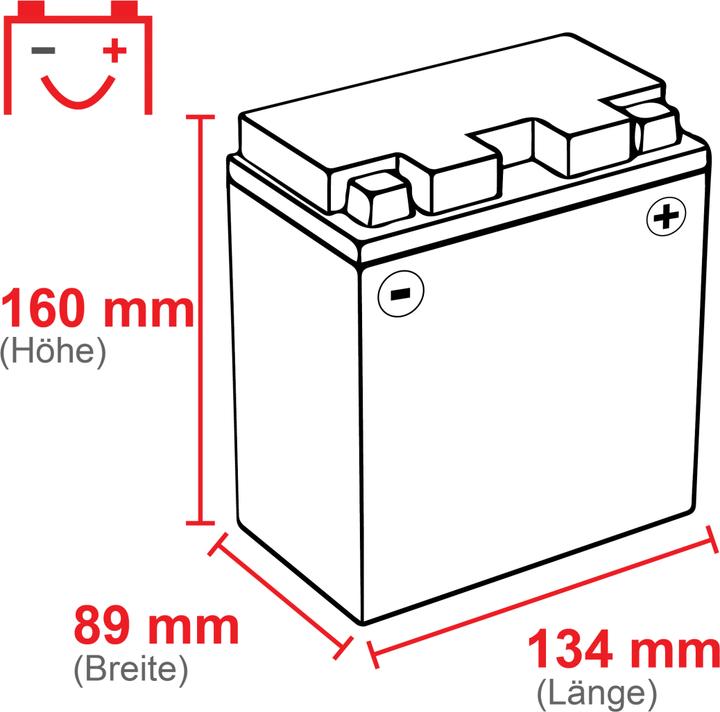 Actual product image Intact Gel Power (12 V, 14 Ah, 250 A)