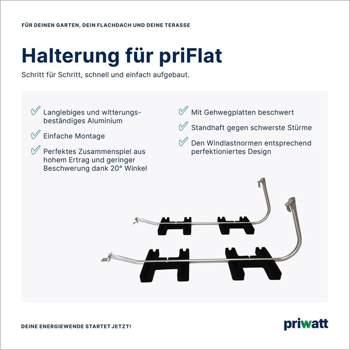Immagine prodotto Priwatt priFlat Duo (750 W, 20.50 kg)