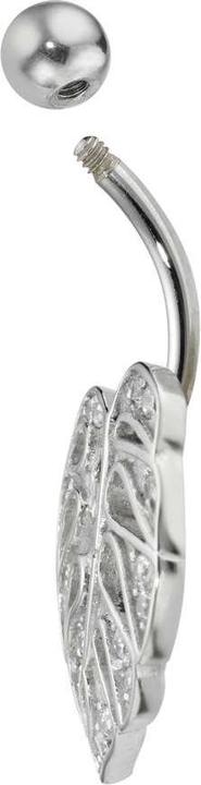 Image du produit Bijouteria Piercing nombril (Cristallin, Acier chirurgical 316L)