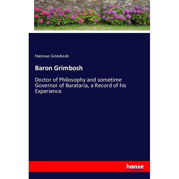 Baron Grimbosh, Belletristik von Herman Grimbosh