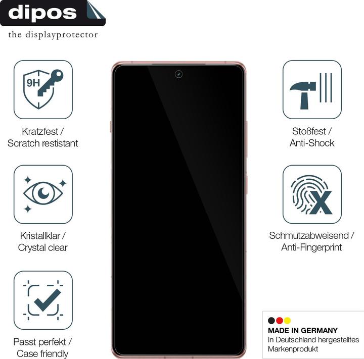 Produktbild Dipos Displayschutz Anti-Shock (2 Stück, OnePlus Ace 3)