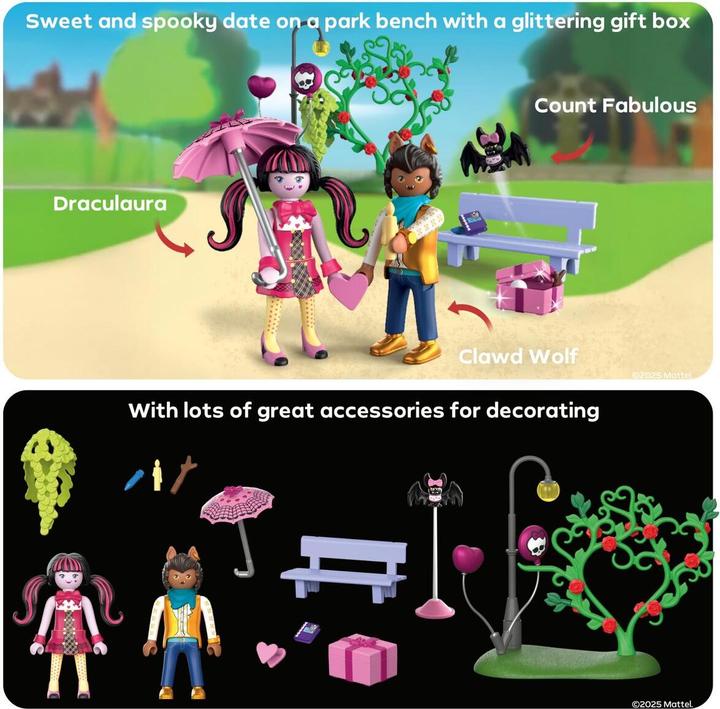 Produktbild Playmobil 72043 Monster High Valentinstagsdate