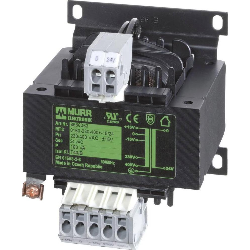 Murr Elektronik Einphasen Sicherheitstransformator Serie, Transformator