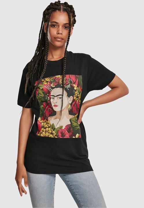 Produktbild Merchcode Ladies Frida Kahlo Portrait Tee (XS)