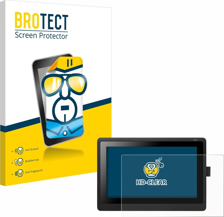 Produktbild BROTECT Schutzfolie Displayschutz Klar (1 Stück, Cintiq 16)