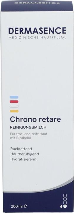 Actual product image Dermasence Chrono retare cleansing milk Milk (Cleansing lotion, 200 ml)