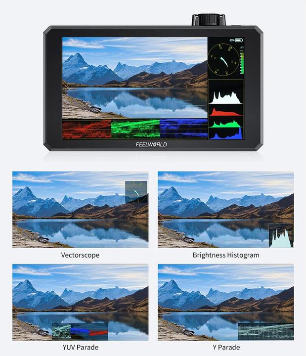 Actual product image Feelworld SC6 6" SDI Monitor (6", Full HD)