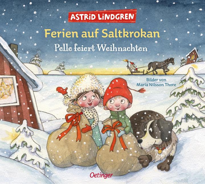 Produktbild Ferien auf Saltkrokan. Pelle feiert Weihnachten (Astrid Lindgren, Maria Nilsson Thore, Thyra Dohrenburg, Deutsch)